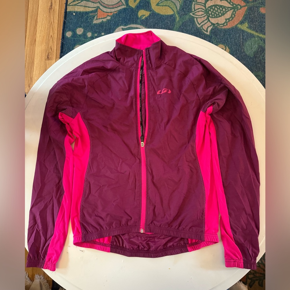Lightweight pink and purple Cycling Jacket